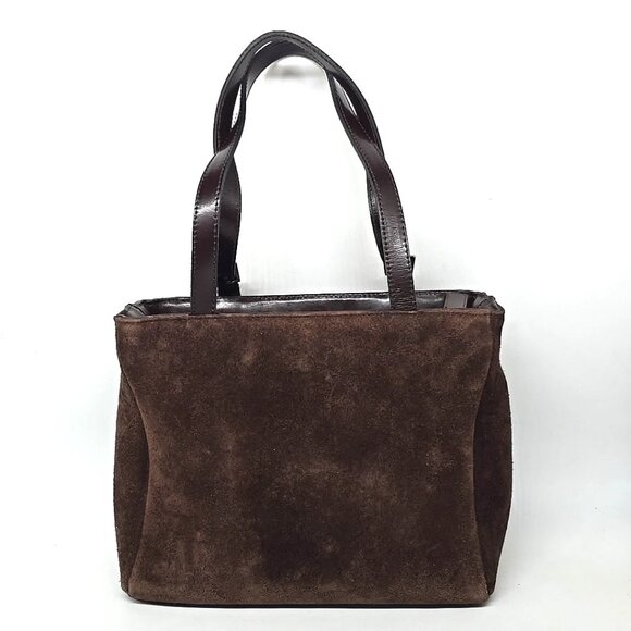 ZADIG & VOLTAIRE Brown Split Leather Shoulder Bag Purse - Picture 2 of 12